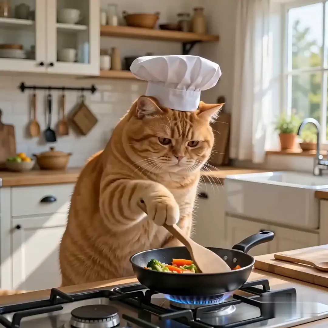 Master Chef Cat